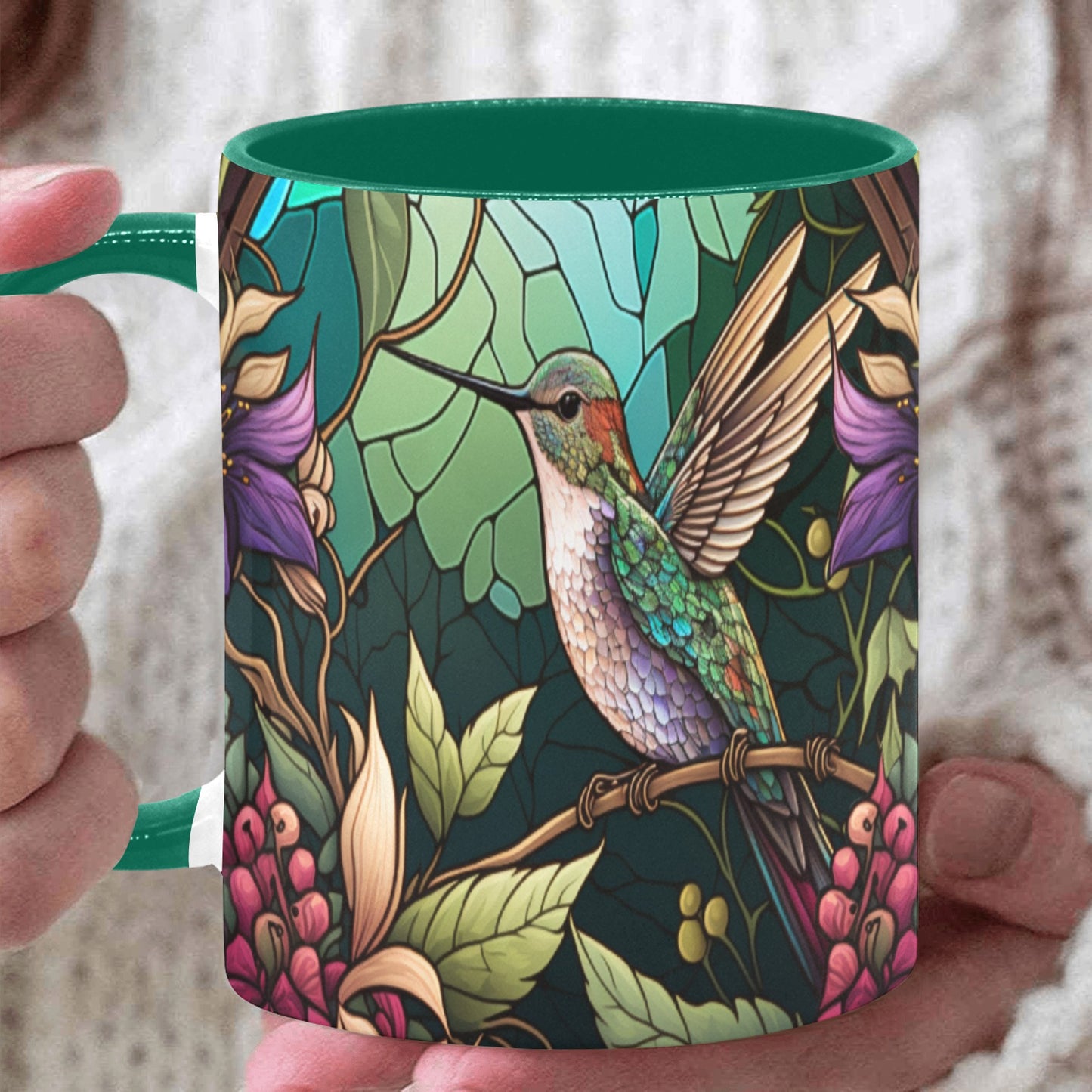 Hummingbird 7 Mugs 11 oz 10 colors