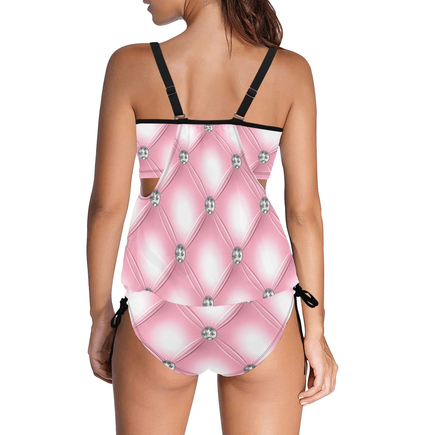 Cover Belly Tankini Swimsuit V1