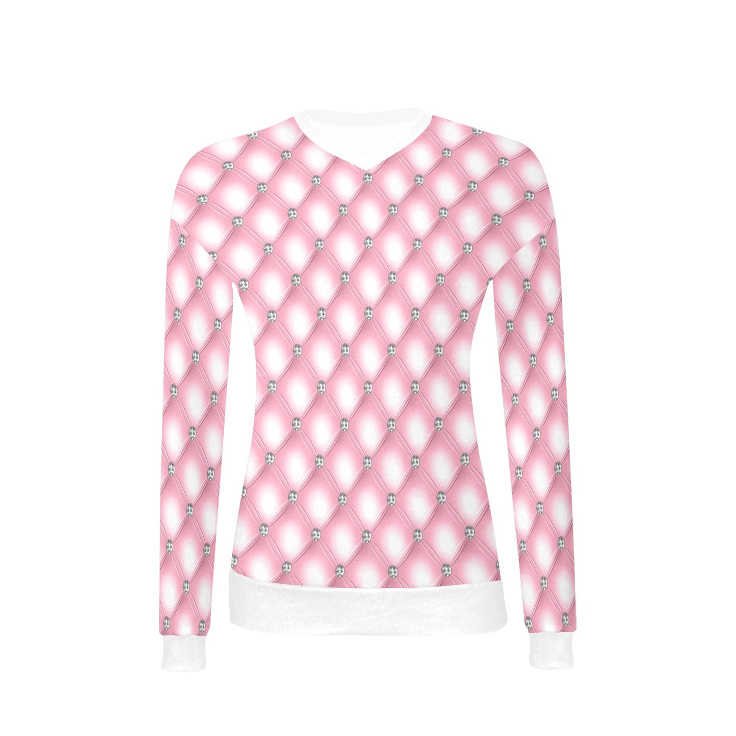 Women's V-Neck Sweater V3