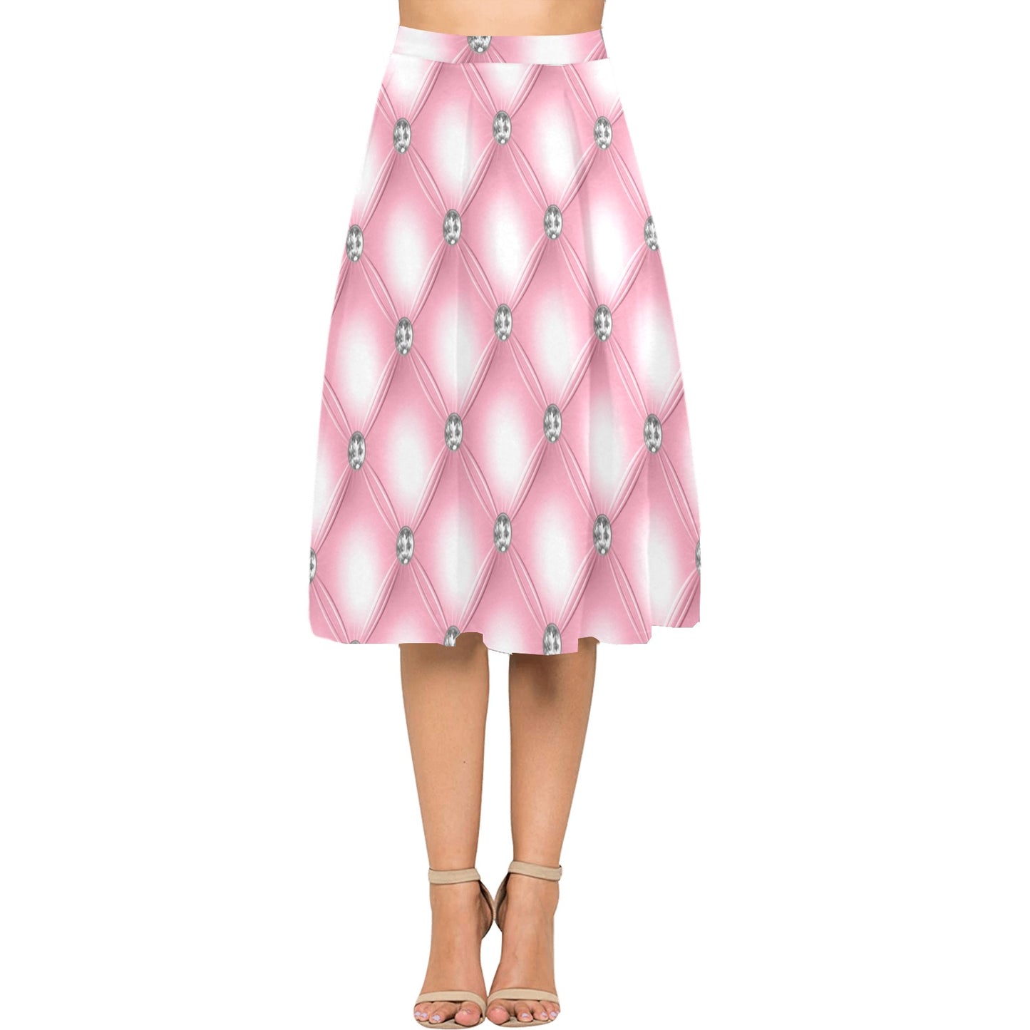 Mnemosyne Women's Crepe Skirt V1