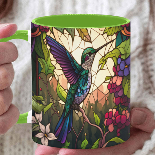 Hummingbird 6 Mugs 11oz 10 colors