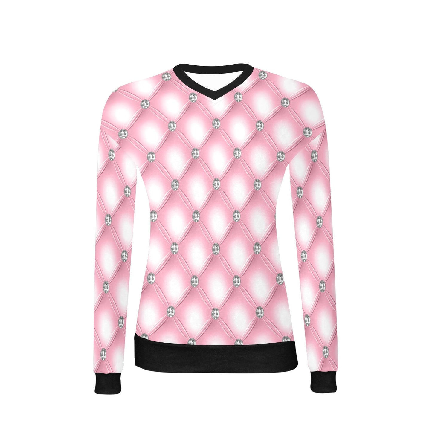 Women's  V-Neck Sweater V2