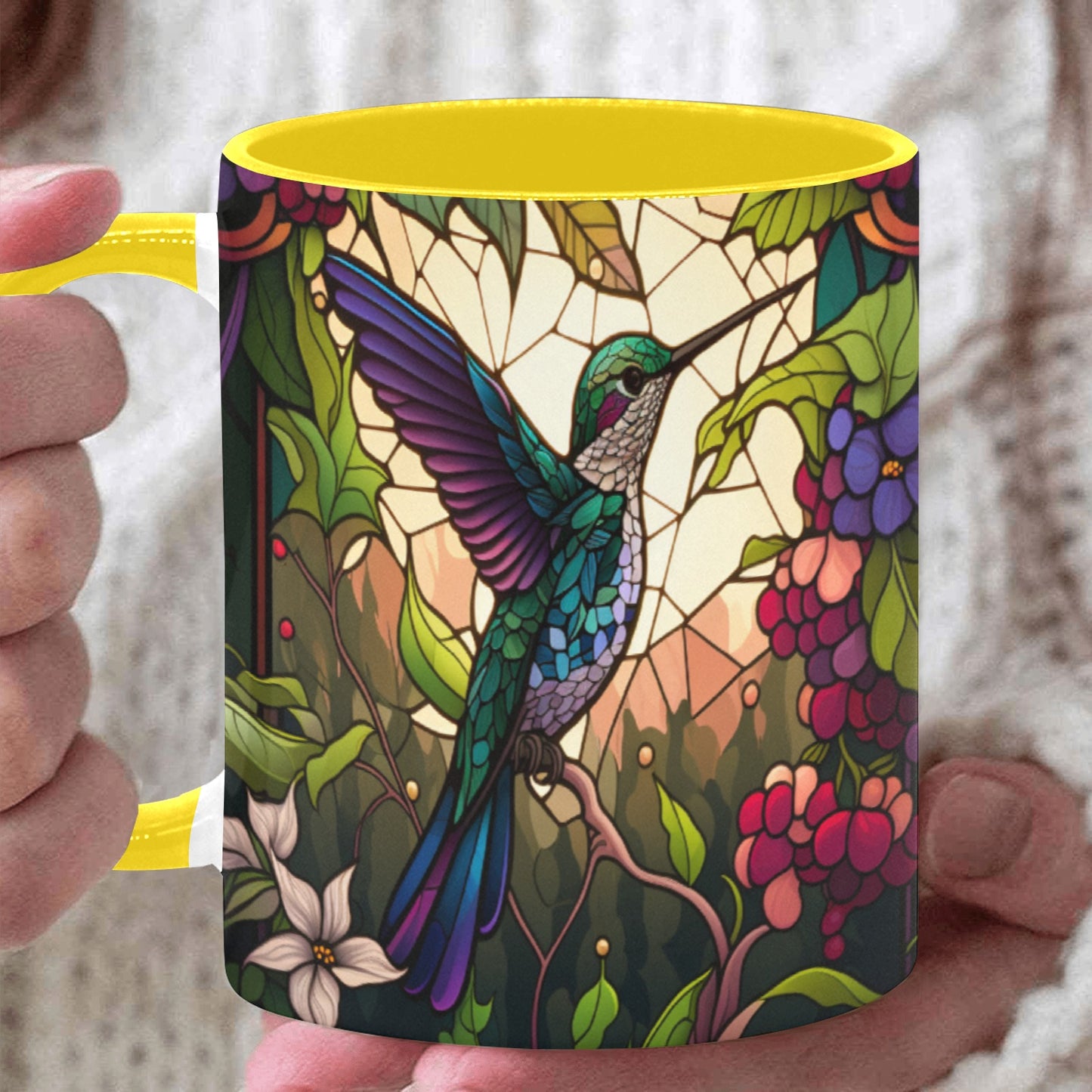 Hummingbird 6 Mugs 11oz 10 colors