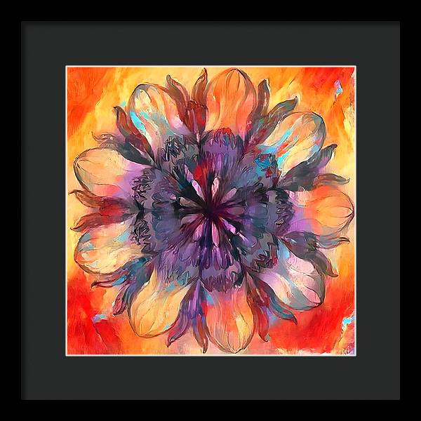 Sunflower series #1 - Framed Print