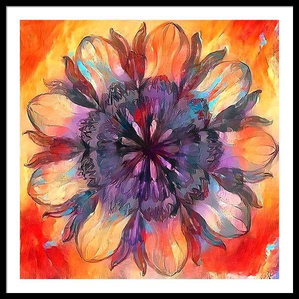 Sunflower series #1 - Framed Print