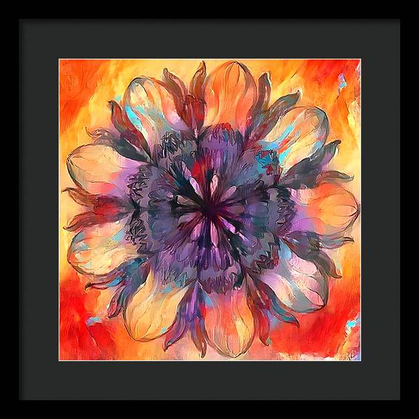 Sunflower series #1 - Framed Print