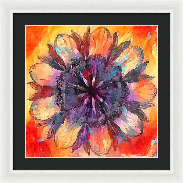 Sunflower series #1 - Framed Print