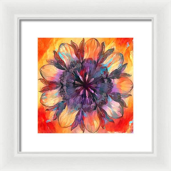 Sunflower series #1 - Framed Print