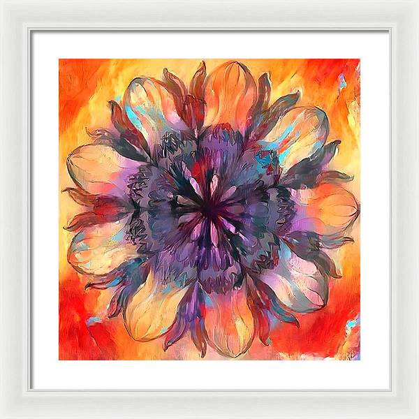 Sunflower series #1 - Framed Print