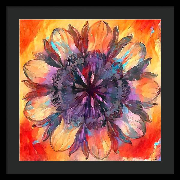 Sunflower series #1 - Framed Print