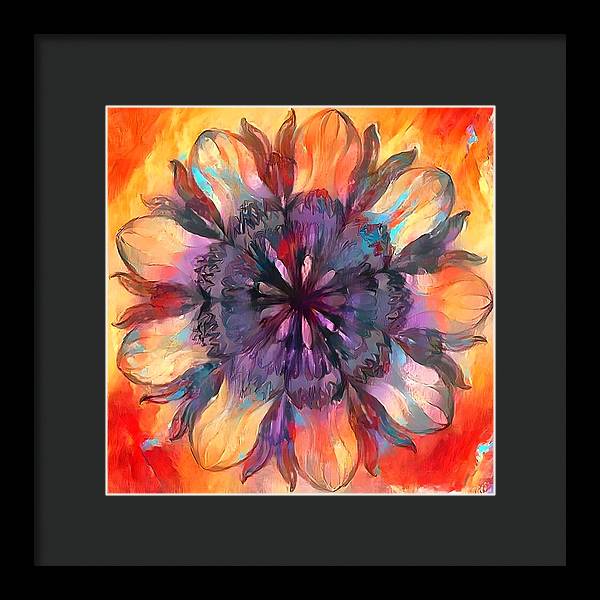 Sunflower series #1 - Framed Print