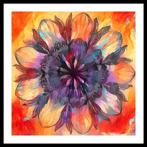 Sunflower series #1 - Framed Print