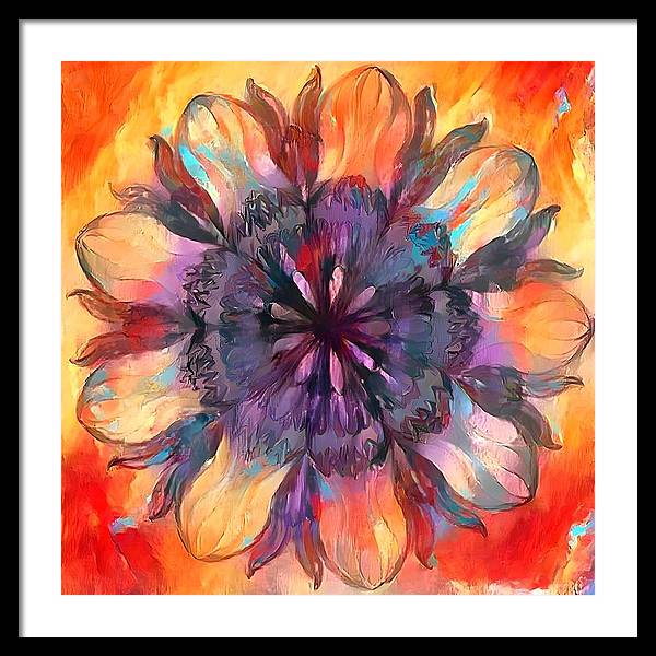 Sunflower series #1 - Framed Print